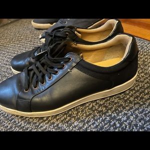 Black leather Cole Haan sneaker